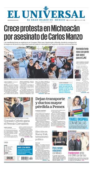 Portada impresa