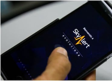 SkyAlert: por qué no se activó la alerta de la app hoy