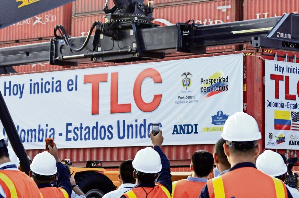 Colombia es uno de los países que tienen acuerdos comerciales con EU. (ARCHIVO EL UNIVERSAL)