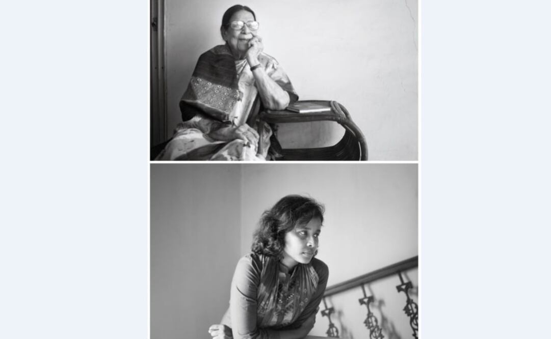 (Arriba), la primera mujer fotógrafa de Bangladesh, y Nishat Majumber (abajo) la primera mujer de Bangladesh en coronar el Everest. Foto:EFE