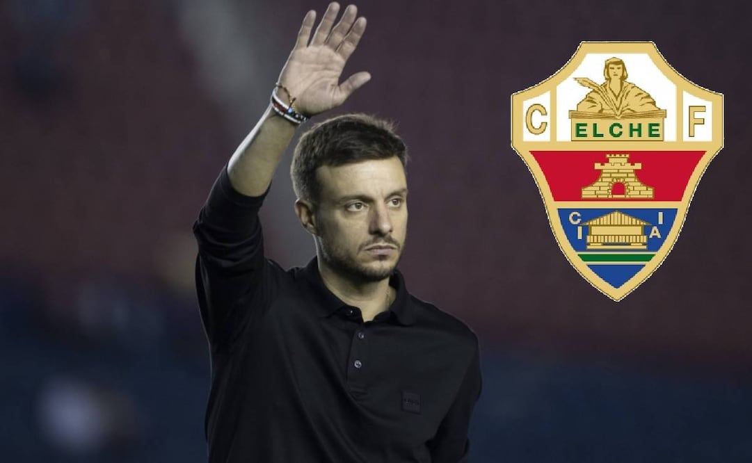 Martín Anselmi es el nuevo director técnico del Elche / FOTO: Especiales