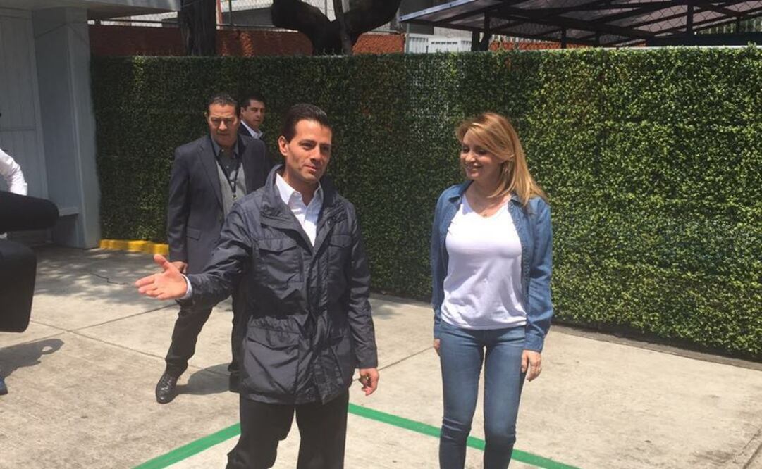 Peña reporta incidentes menores en comicios