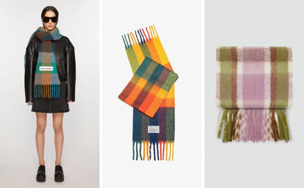 De izquierda a derecha: Acne Studios, D Franklin y Mango. Foto: Especial