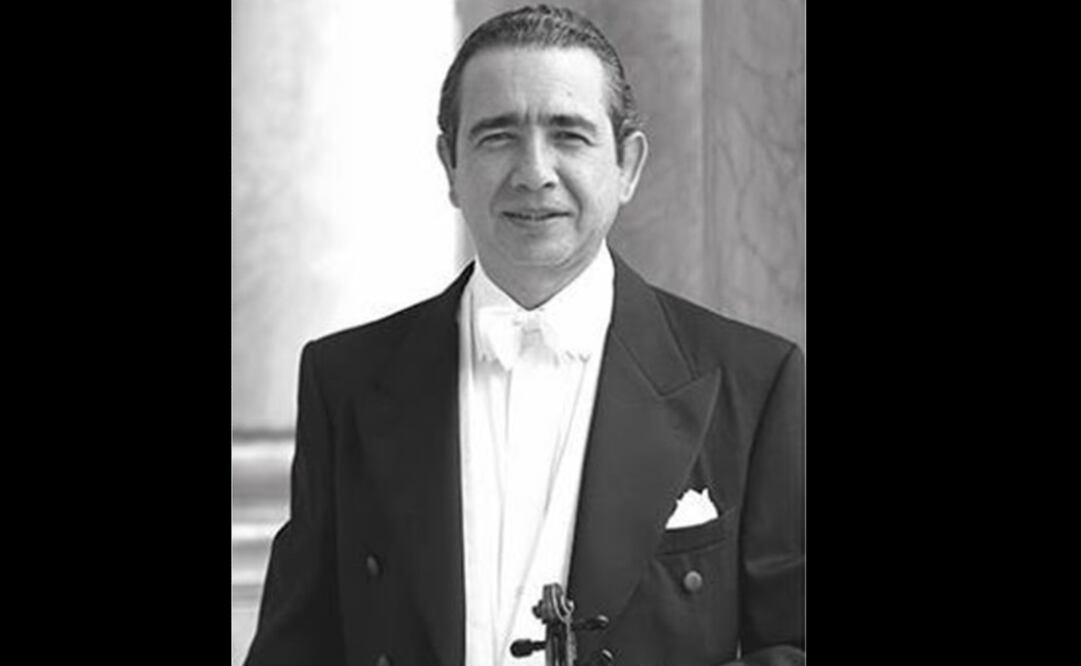 El violinista Balbi Cotter. Foto: Cortesía INBA