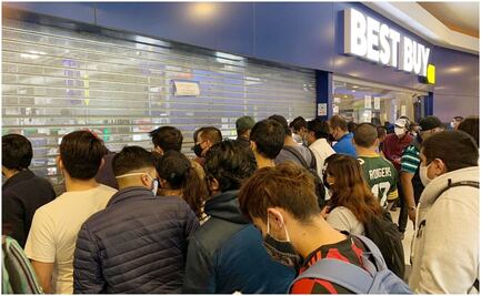 Best Buy cierra tiendas físicas tras largas filas de clientes en busca de ofertas