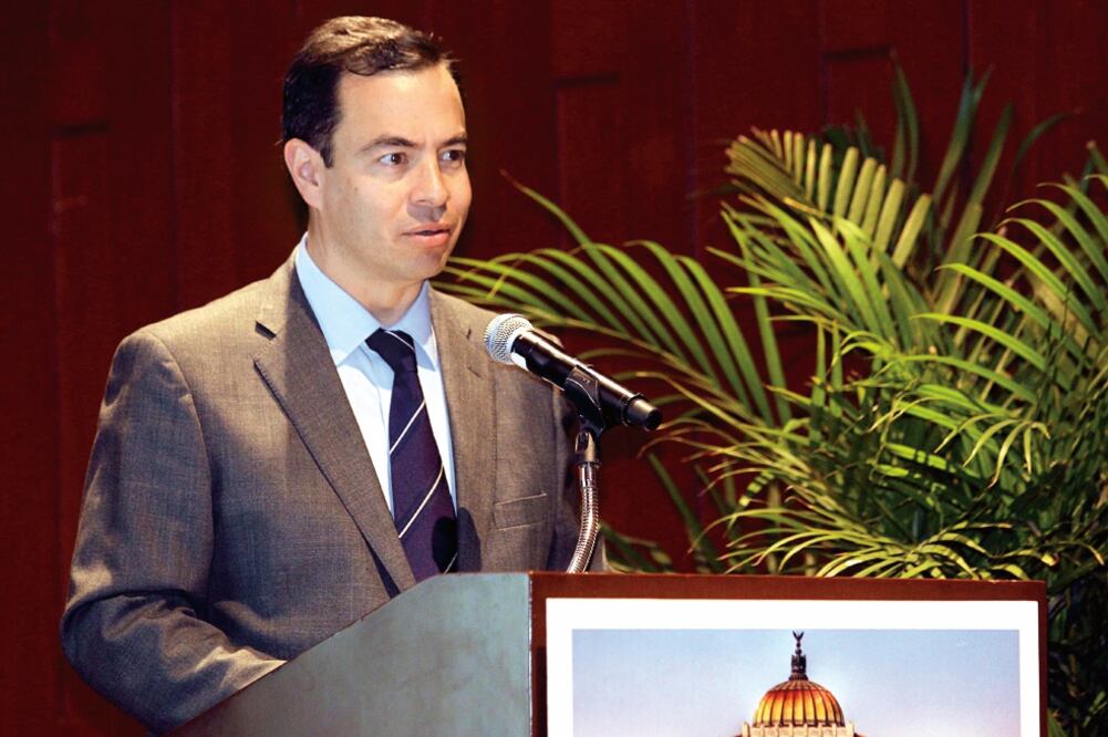 Paulo Carreño King, subsecretario para América del Norte de la Secretaría de Relaciones Exteriores, agradeció a la Universidad de Rice por participar en el proyecto de El Sueño Mexicano (ARCHIVO EL UNIVERSAL)