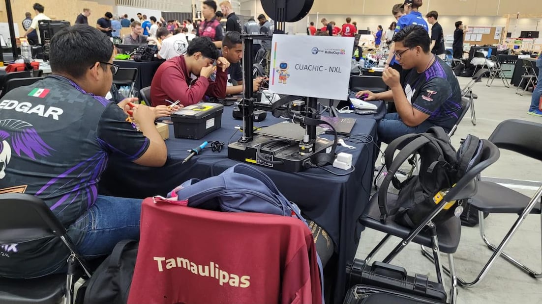 Jóvenes tamaulipecos desarrollan proyectos de innovación en áreas como movilidad eléctrica, inteligencia artificial, robótica y nanotecnología. Foto: Especial
