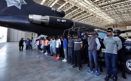 Nineteen suspected kidnappers taken to Mexico City