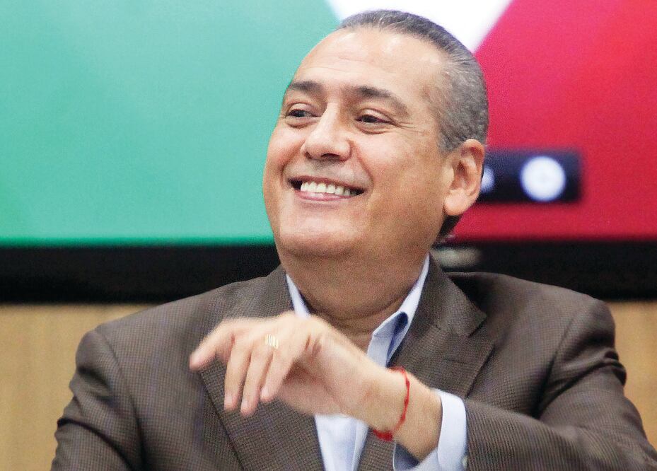 El presidente nacional del PRI, el sonorense Manlio Fabio Beltrones, dará a conocer hoy los cuadros con los que contará para dirigir al partido (LUCÍA GODÍNEZ. EL UNIVERSAL)