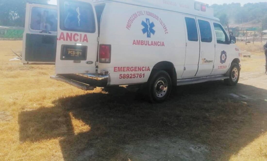 En trayecto. La mujer de 46 años falleció mientras era trasladada al Hospital Regional de Alta Especialidad en Zumpango. Foto/ESPECIAL