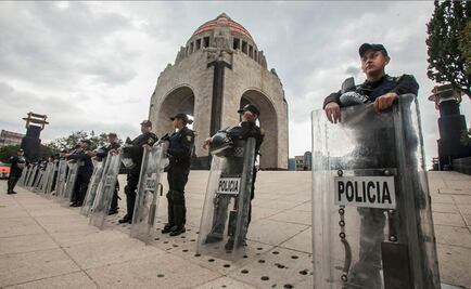 SSPDF resguarda Monumento a la Revolución