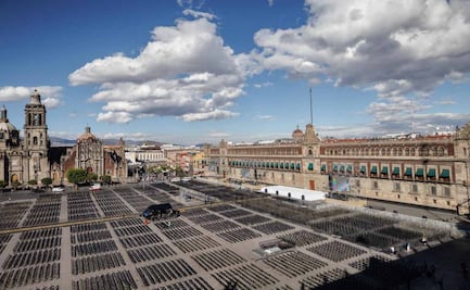 Alistan preparativos para evento de Sheinbaum en el Zócalo; revisa aquí los detalles