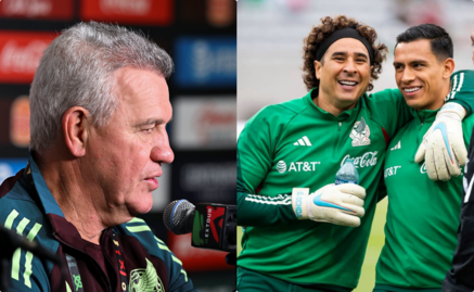 Javier Aguirre aclaró el tema de la portería en la Selección Mexicana; ¿quiénes serán sus tres porteros?