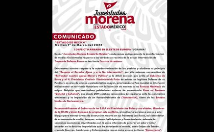 Embajada de Rusia en México agradece apoyo de jóvenes afines a Morena y desata polémica