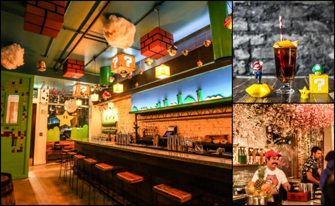 Está decorado con elementos del videojuego ochentero. (Foto: Cherry Blossom Pub)