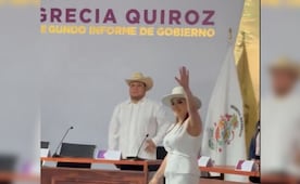 Grecia Quiroz recuerda a Carlos Manzo durante su segundo informe en Uruapan, Michoacán; “exigir justicia no significa venganza", dice