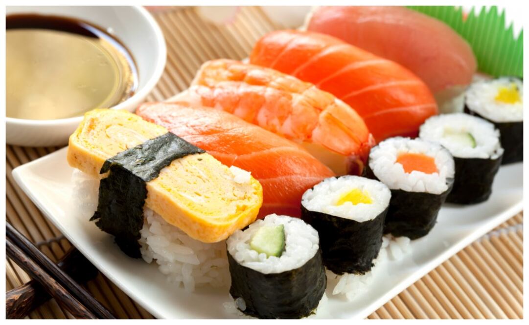 Foto: iStockCómo hacer que un rollo de sushi sea bajo en calorías