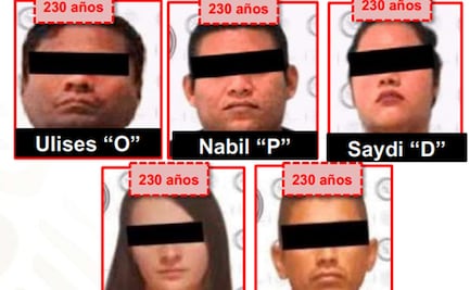 Dan 230 años de prisión a cinco secuestradores de colombianos en Quintana Roo