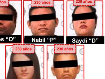 Dan 230 años de prisión a cinco secuestradores de colombianos en Quintana Roo