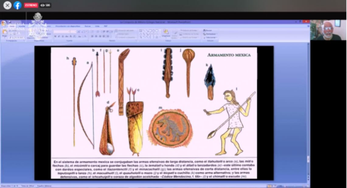 Mexicas tuvieron señales que pronosticaron la caída de Tenochtitlan: Matos Moctezuma