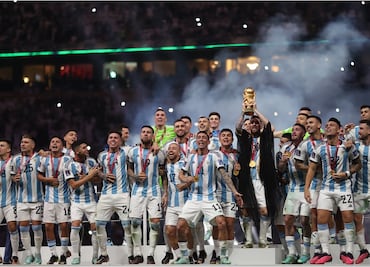 El mundo del deporte festeja el título de Argentina en Qatar 2022