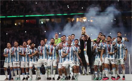El mundo del deporte festeja el título de Argentina en Qatar 2022