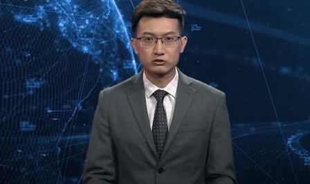 Conoce al robot presentador de noticias