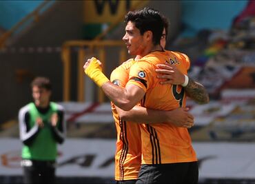 Así fue el gol de Raúl Jiménez contra el Everton