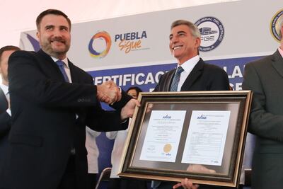 Acredita EU laboratorios de fiscalía de Puebla