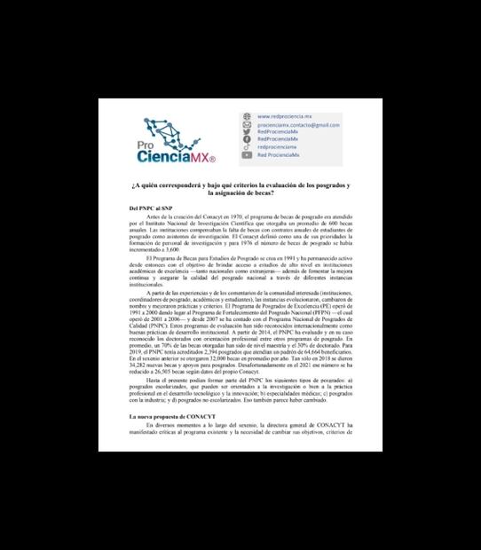 Aún no se sabe quién y bajo qué criterios serán evaluados los posgrados y las becas de Conacyt