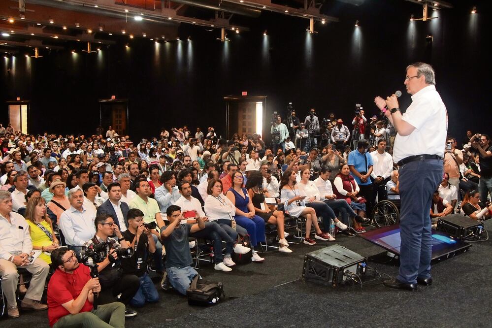 Marcelo Ebrard dijo que con el plan Ángel se podrán esclarecer los feminicidios, homicidios y desapariciones. Foto: Omar Contreras / EL UNIVERSAL