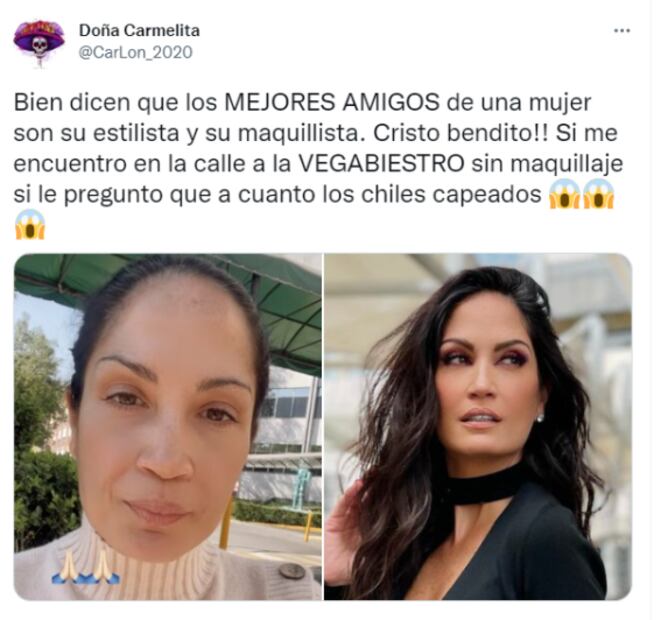 Joanna Vega-Biestro enfrenta a usuaria que la criticó por una foto sin maquillaje
