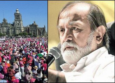 "Marcharon bajo la sombra de García Luna", afirma Epigmenio Ibarra tras movilización por el INE