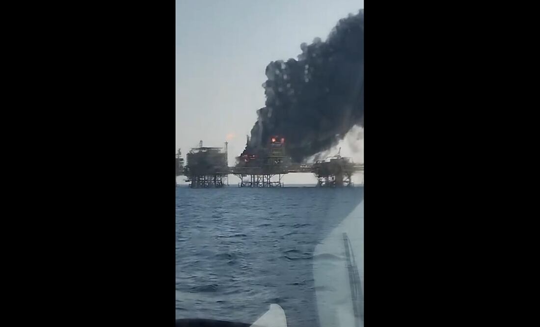 Se registra explosión en la plataforma Akal-B, de Campeche
