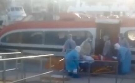 Descienden de crucero a pasajero sospechoso de coronavirus en Los Cabos
