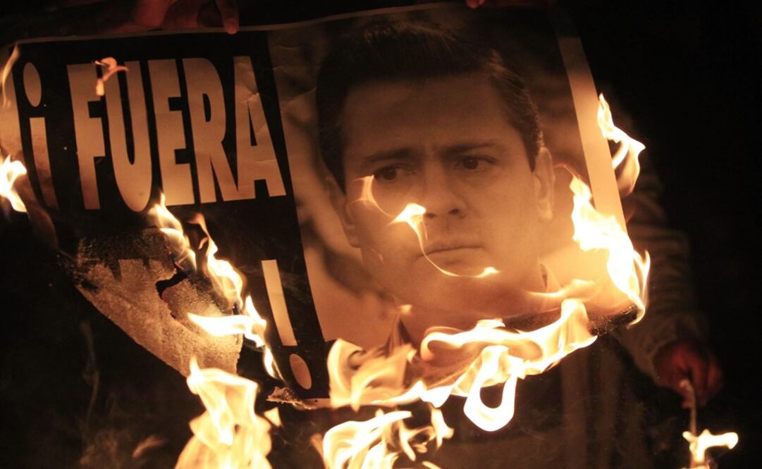 Former President Enrique Peña Nieto has been embroiled in several scandals in recent months - Photo: Carlos Jasso/REUTERS