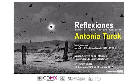 Museo Archivo de la Fotografía exhibirá "Reflexiones" de Antonio Turok