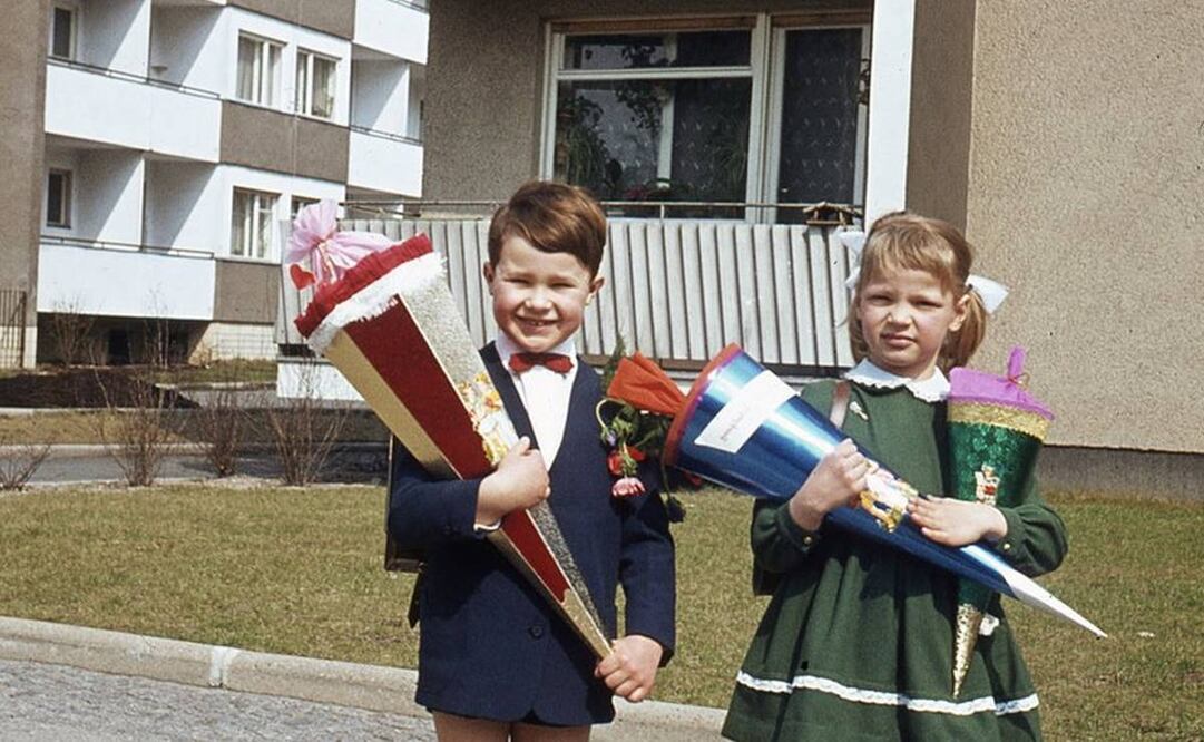 Por qué los niños alemanes reciben un cono de cartón en su primer día de escuela