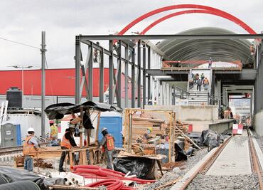 Aceleran trabajos en el Tren Suburbano al AIFA