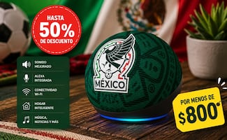 La bocina inteligente de Amazon México que puedes adquirir con hasta el 50% de descuento; cómprala por menos de 800 pesos