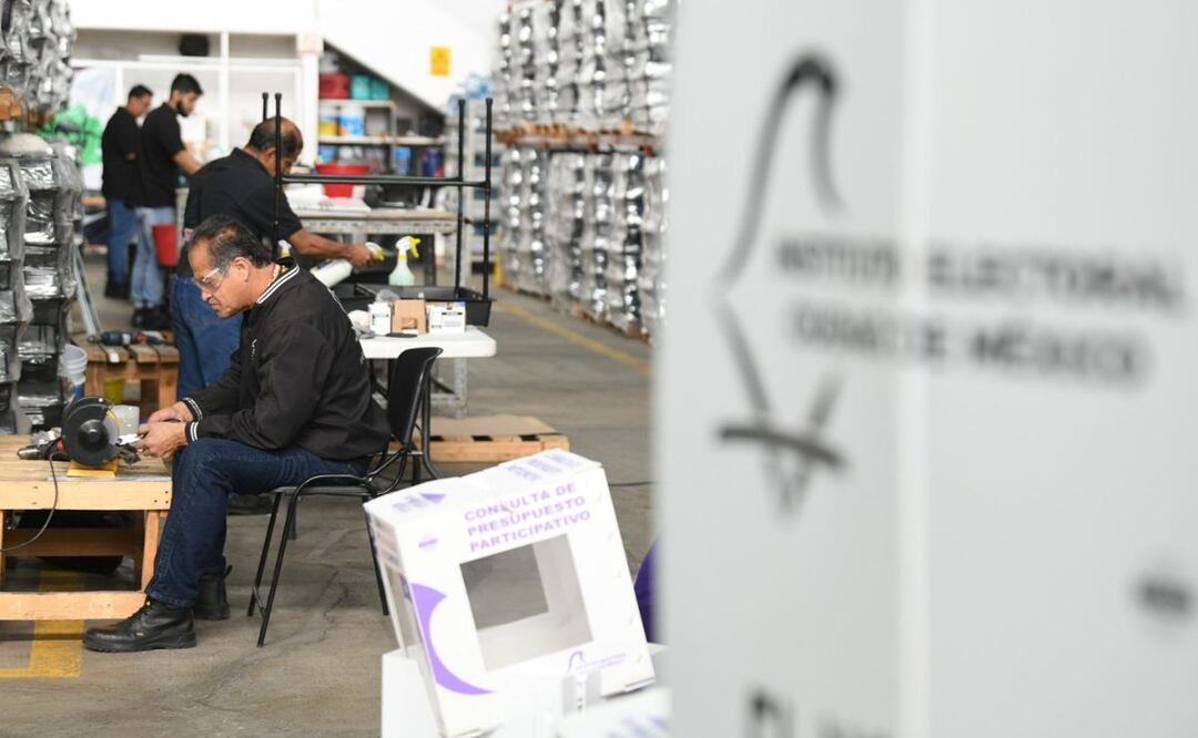 IECM rehabilitará materiales electorales; serán reutilizados para elección judicial y consulta de presupuesto participativo. Foto: Especial