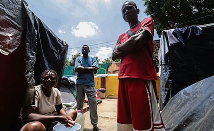 Desde África, llegan migrantes a la CDMX