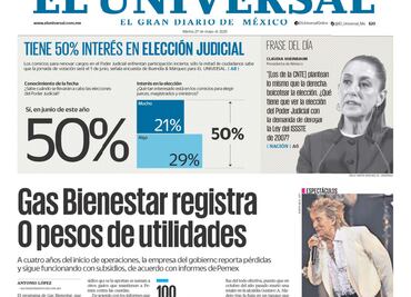 Portada impresa del 27 de mayo del 2025