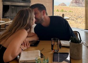 Piqué aparece con Clara Chía en nuevas postales llenas de romanticismo