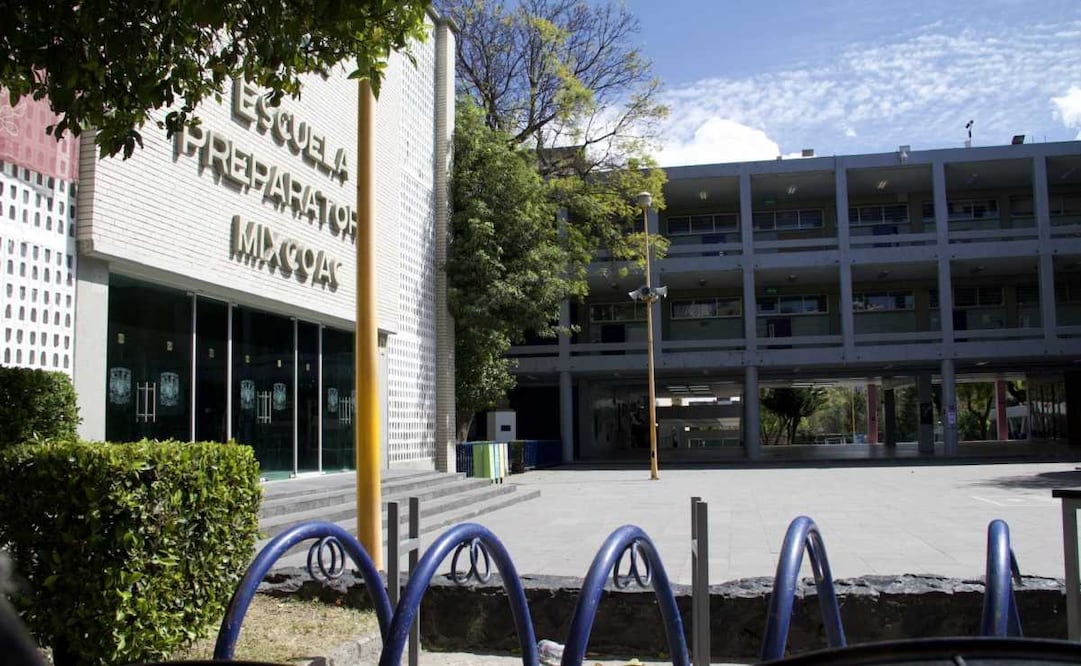 Instalaciones de Escuela Nacional Preparatoria plantel 8, Miguel E. Schulz, de la Universidad Nacional Autónoma de México. Foto: Andrea Murcia/ Cuartoscuro