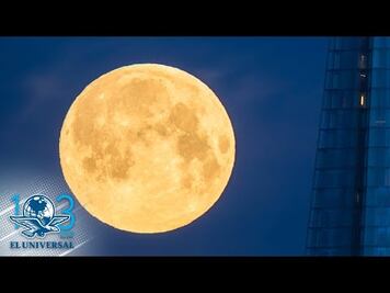 Así se vio la “luna de nieve” en el mundo