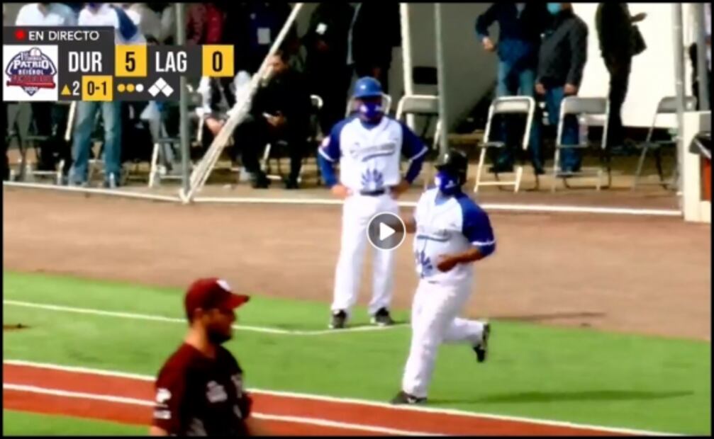 El beisbol en México permite público en Texcoco