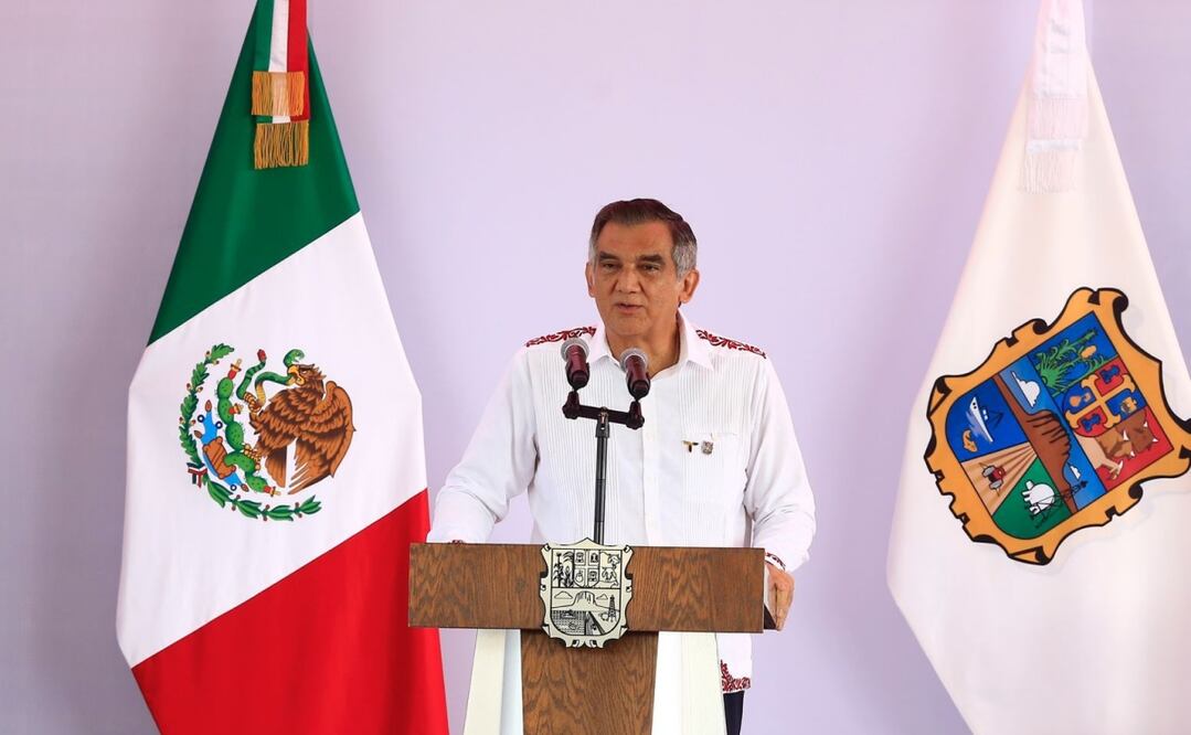 Américo Villarreal, gobernador de Tamaulipas, afirmó este domingo que su gobierno se está preparando ante una posible ola de deportaciones masivas. Foto: Especial