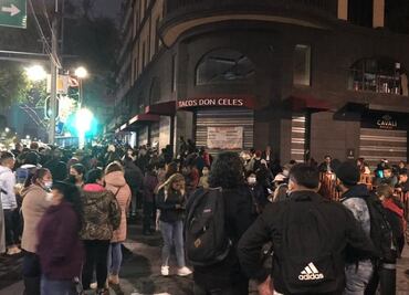 Madrugan para llegar al Cuarto Informe de Sheinbaum