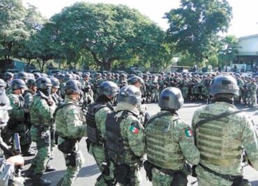 Sedena refuerza operativo por fiestas